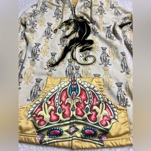 Rare Original Christian Audigier Hoodie Size Large